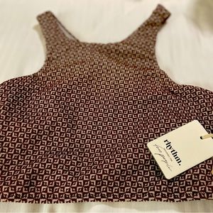 NWT - Beautiful 2 piece Rhythm bathing suit exclusively for free people.